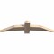 Ekena Millwork Bellingham Smooth Timber Gable Bracket, Douglas Fir, 60"W x 15"H x 3 1/2"D x 5 1/2"F, 6/12 Pitch GBW060X15X0406BEL00SDF - alternate 4